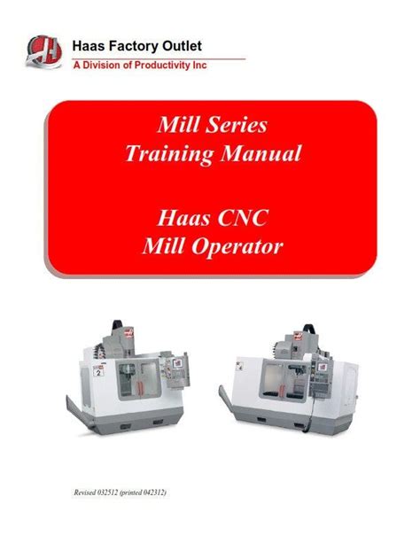 haas cnc mill operator certification